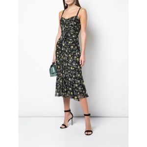 NWT Cinq A Sept Margot Dress In Black